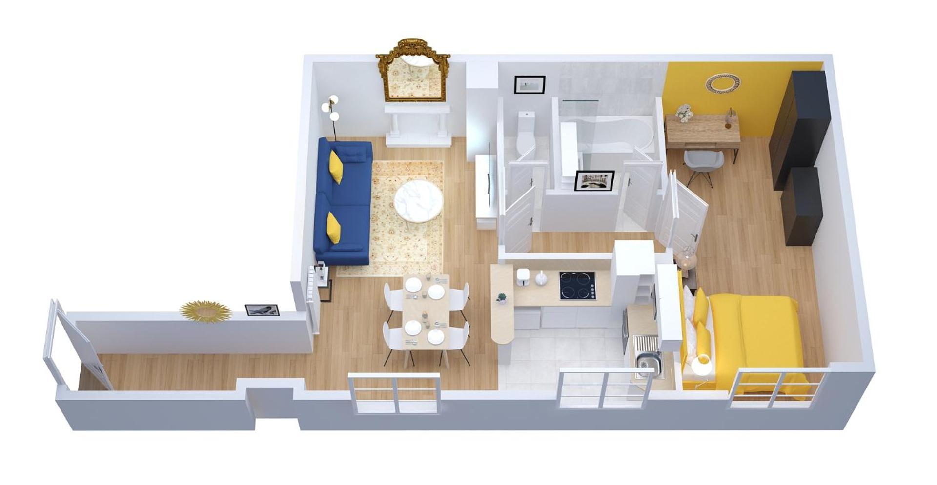 Apartmán Orleans - Le Royal - Lumineux - Stationnement Exteriér fotografie